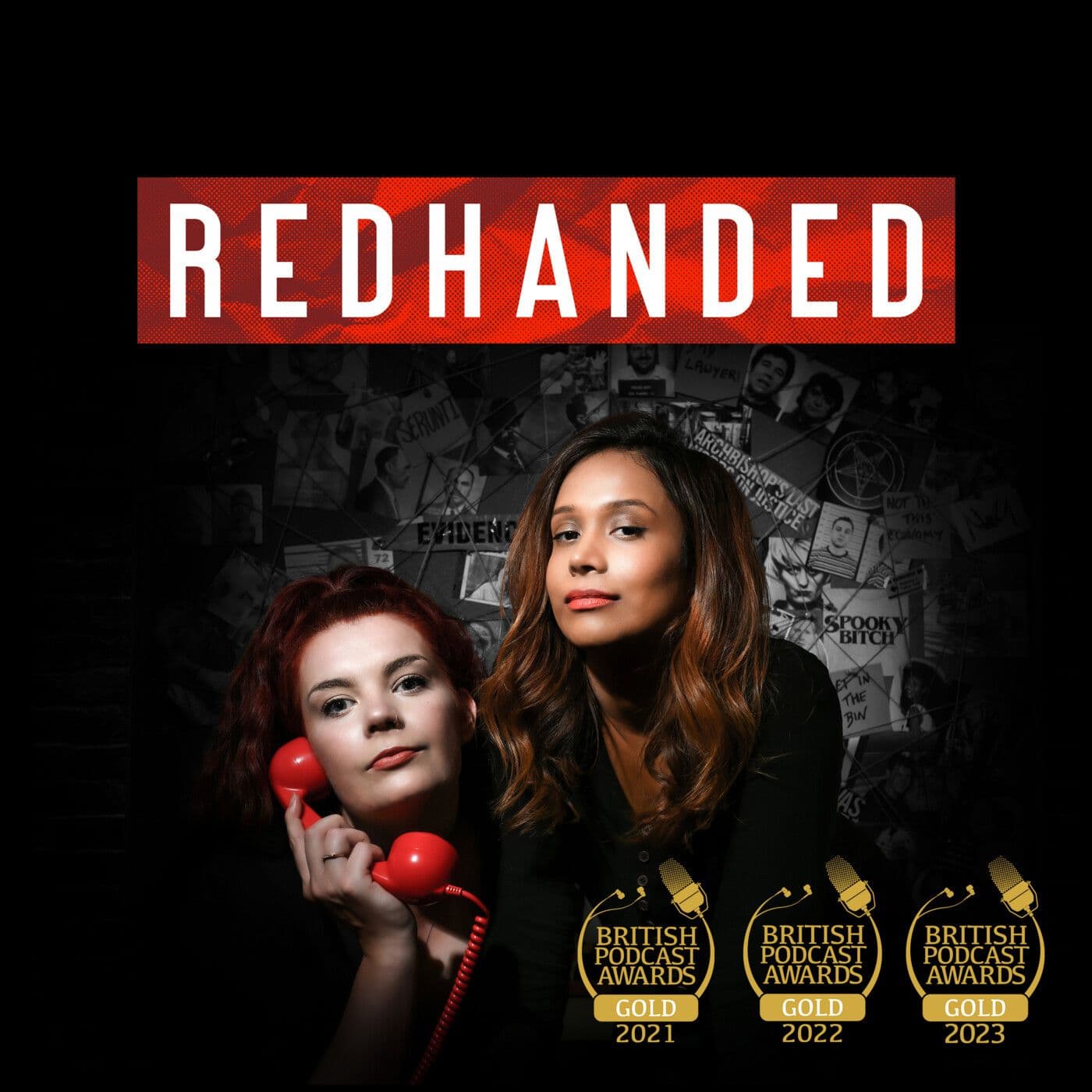 RedHanded podcast cover art