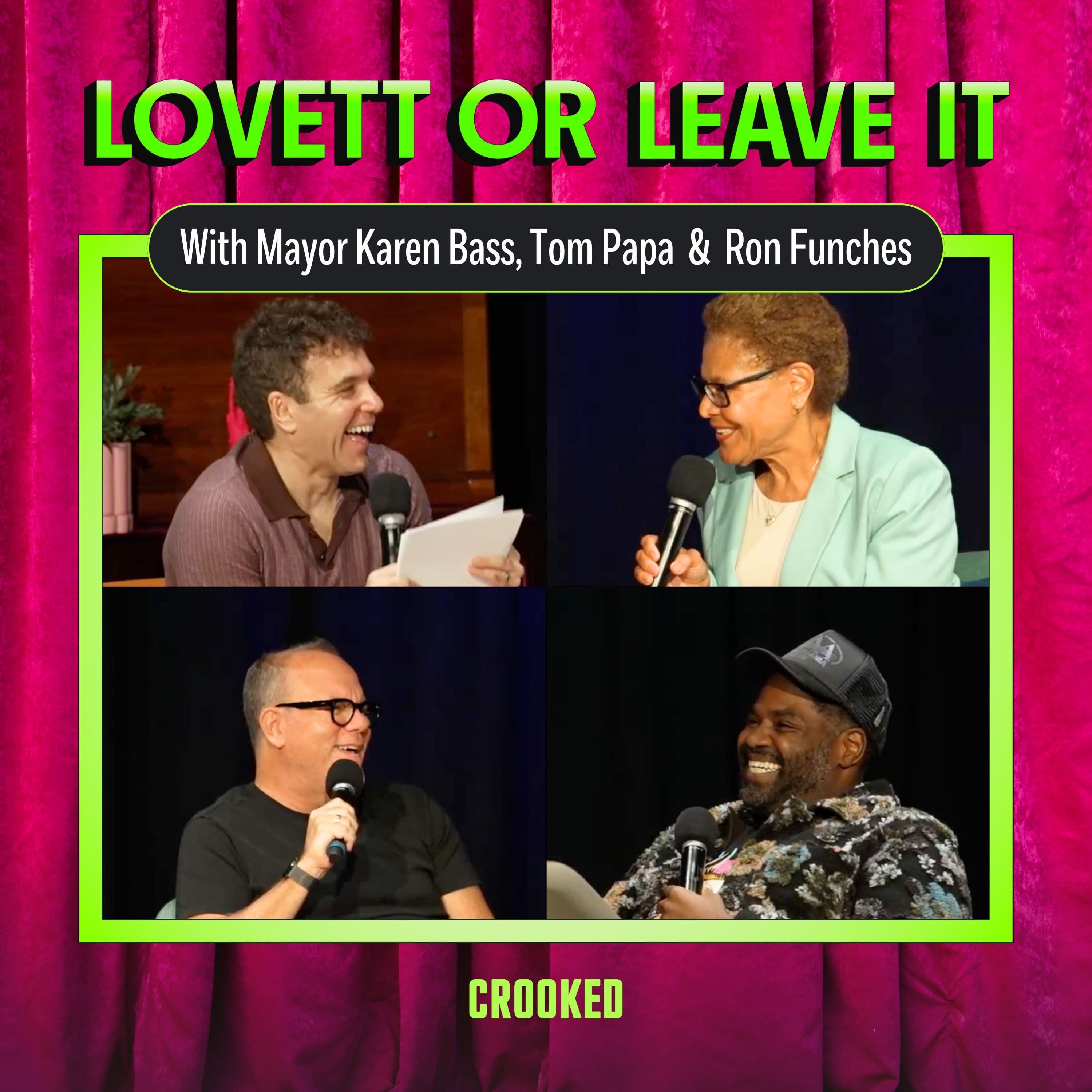 Lovett or Leave It podcast cover art