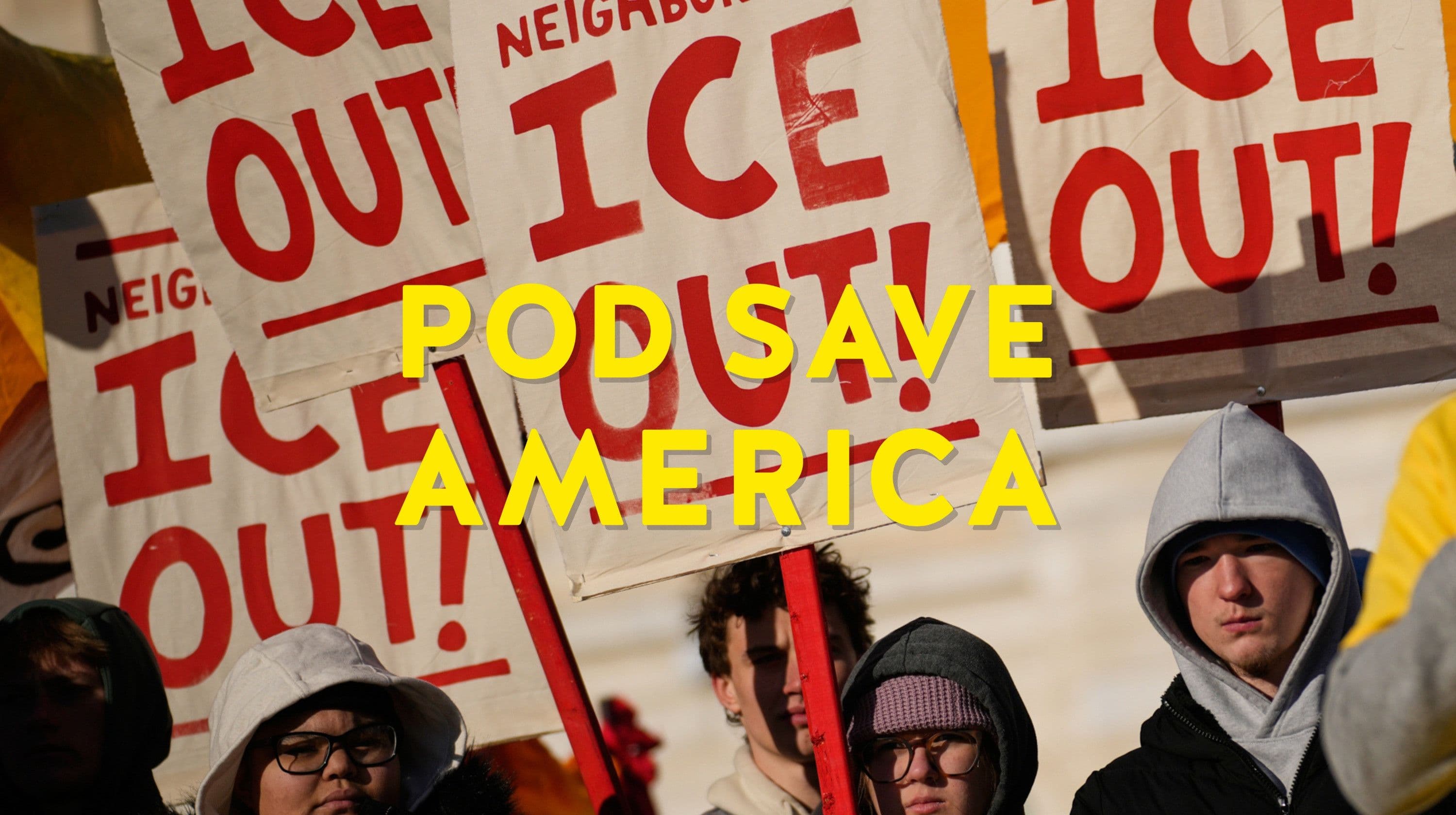 Pod Save America podcast cover art