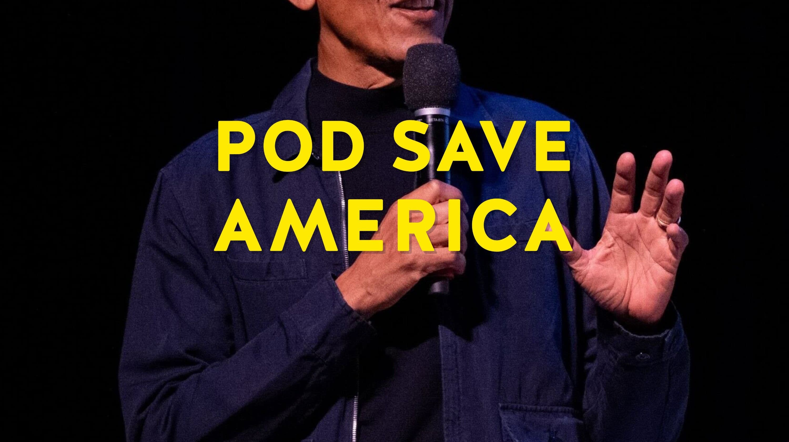 Pod Save America podcast cover art