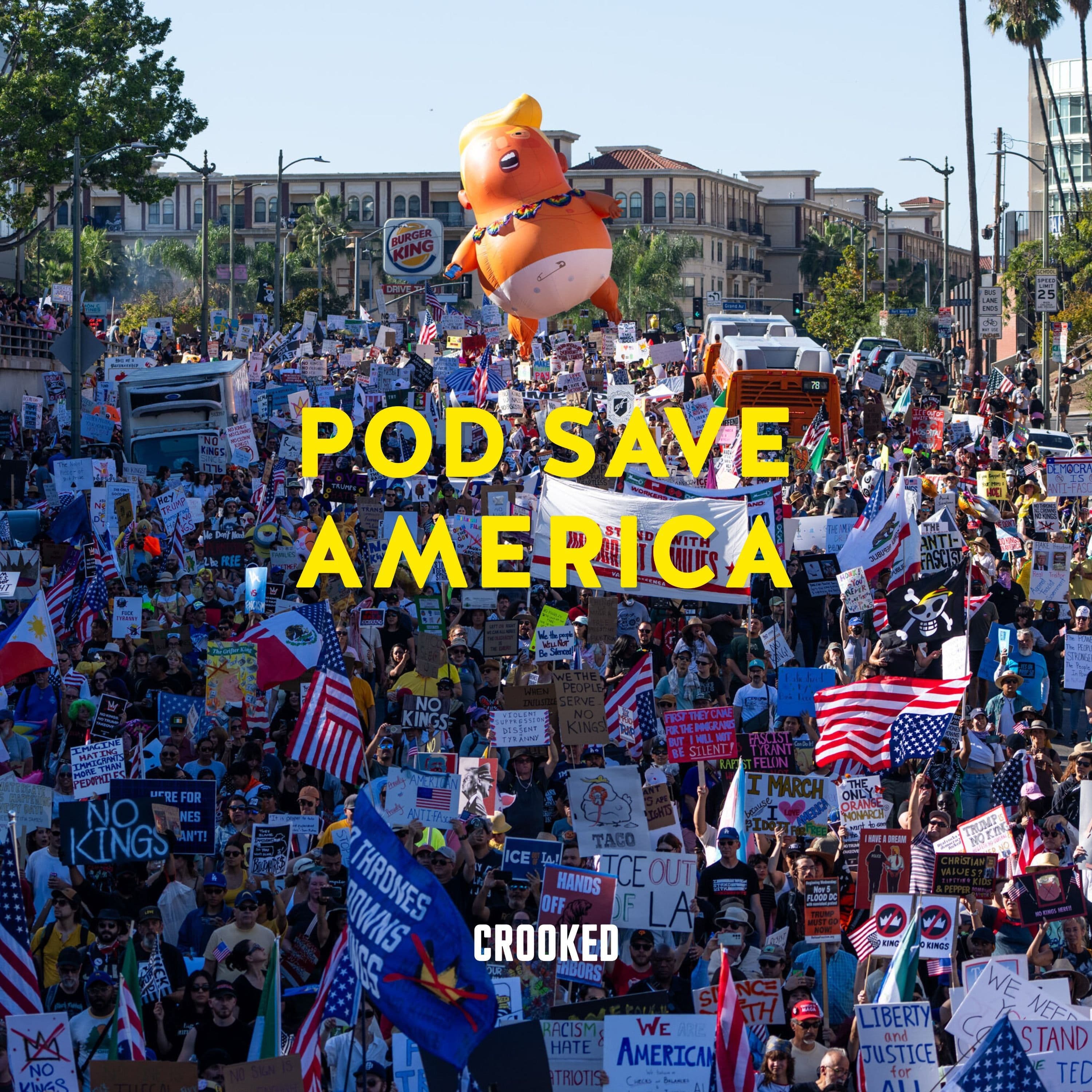 Pod Save America podcast cover art