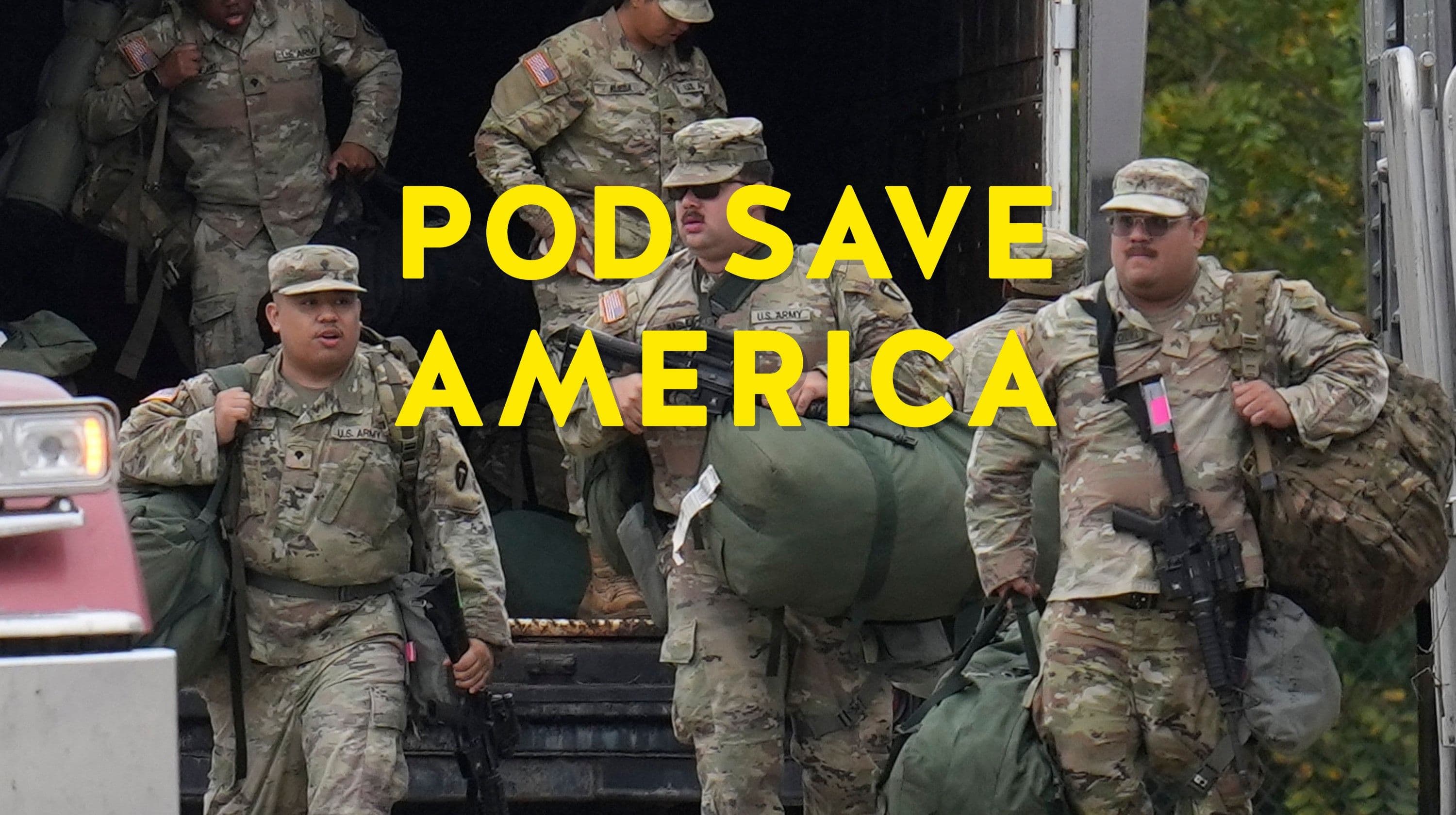 Pod Save America podcast cover art