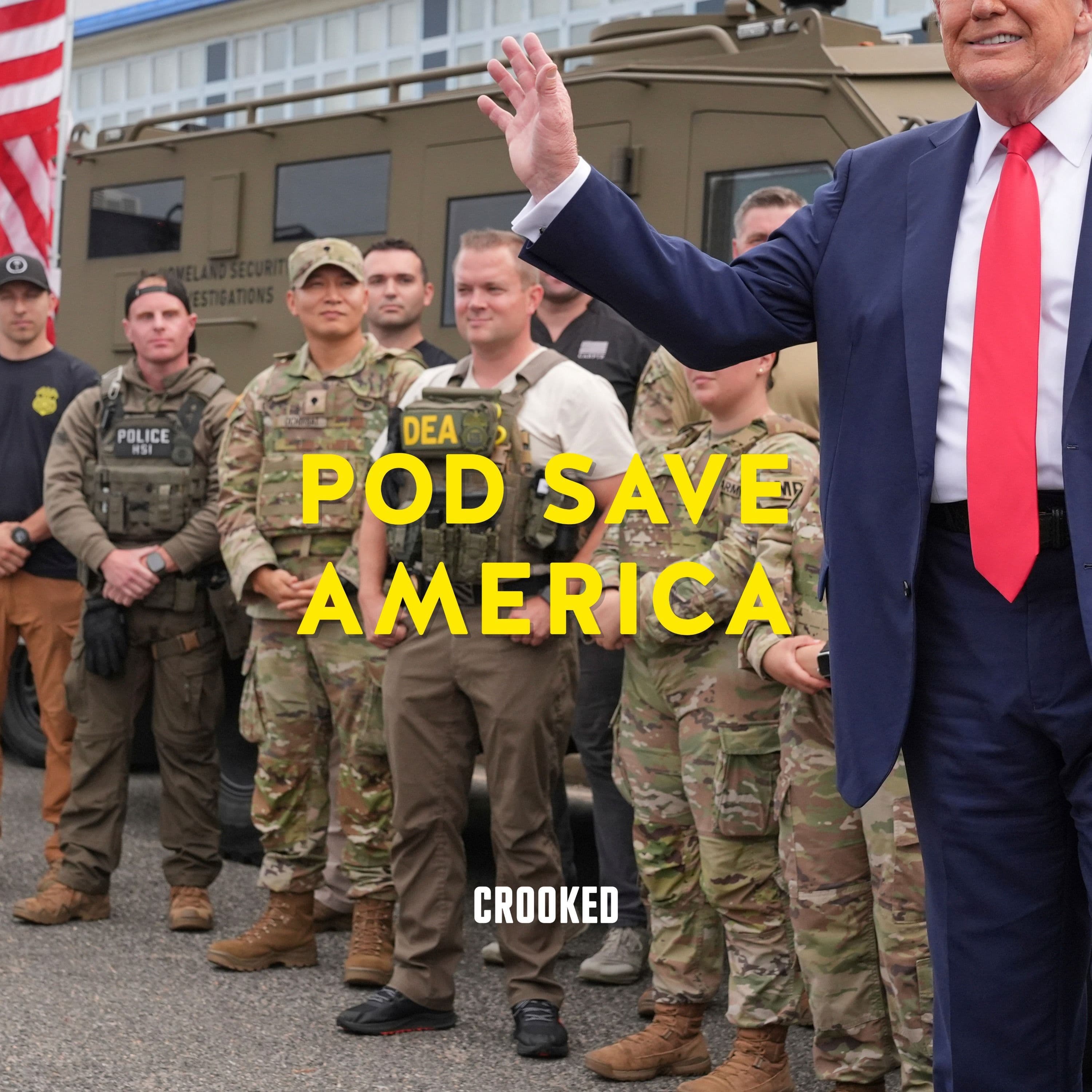 Pod Save America podcast cover art
