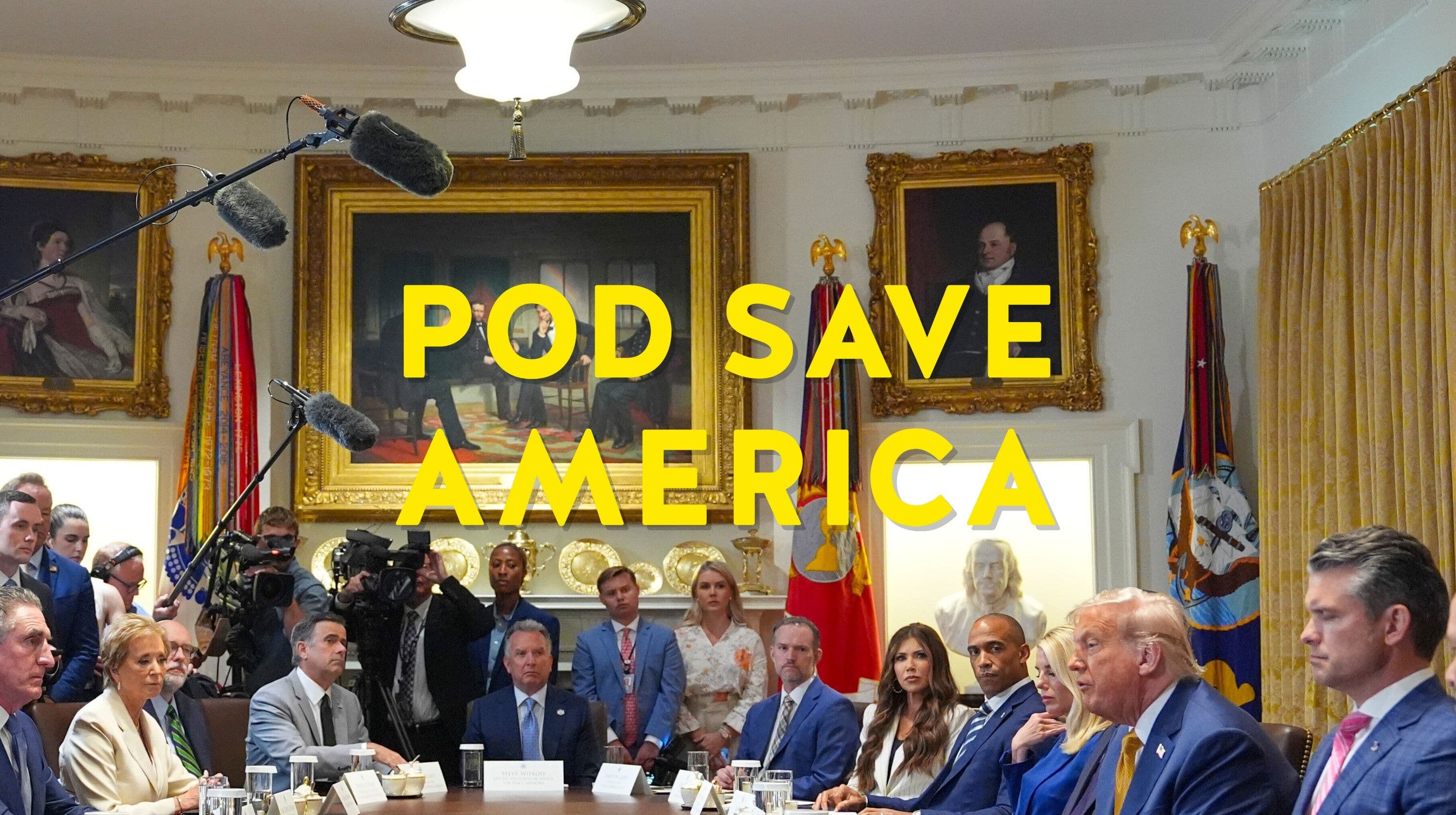 Pod Save America podcast cover art