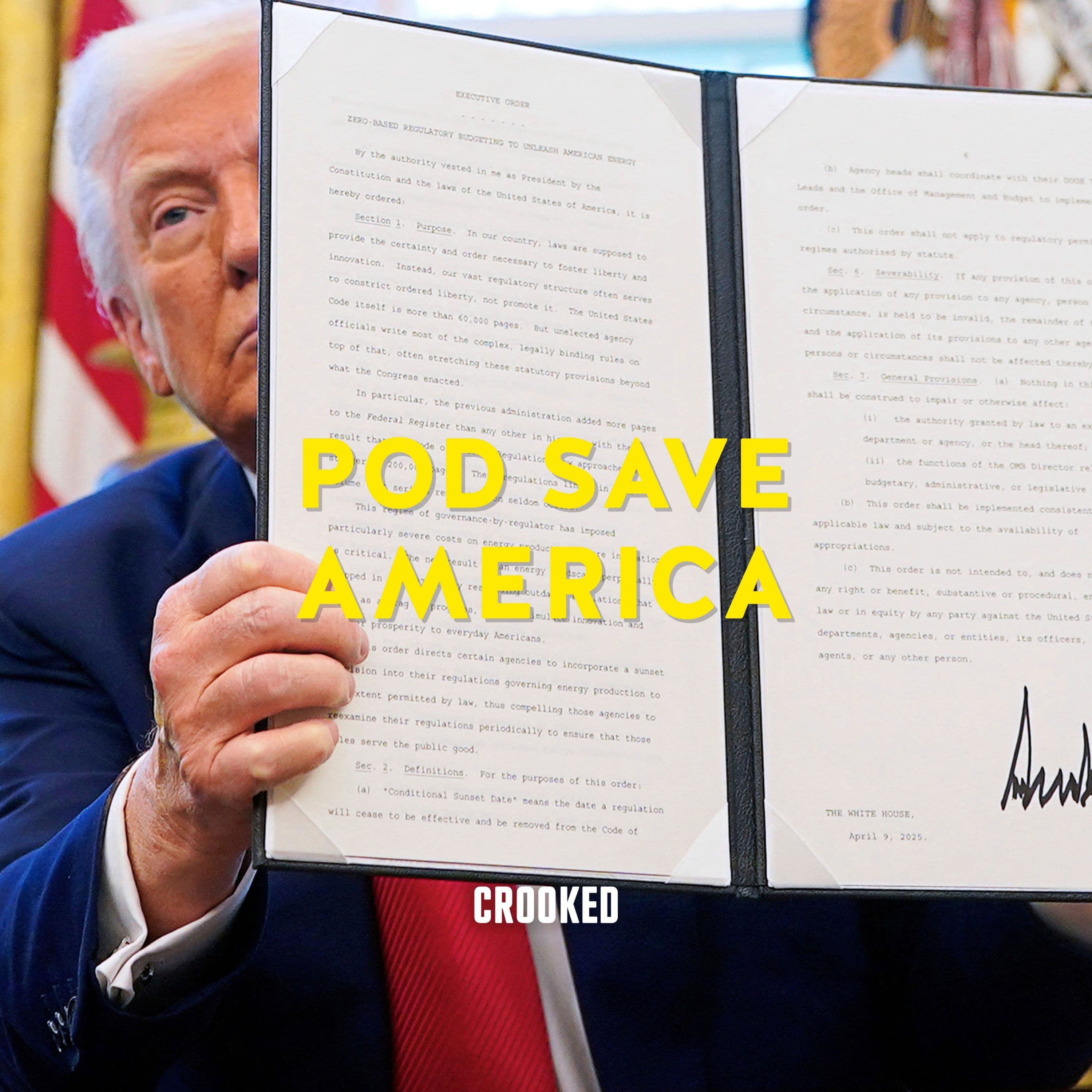 Pod Save America podcast cover art