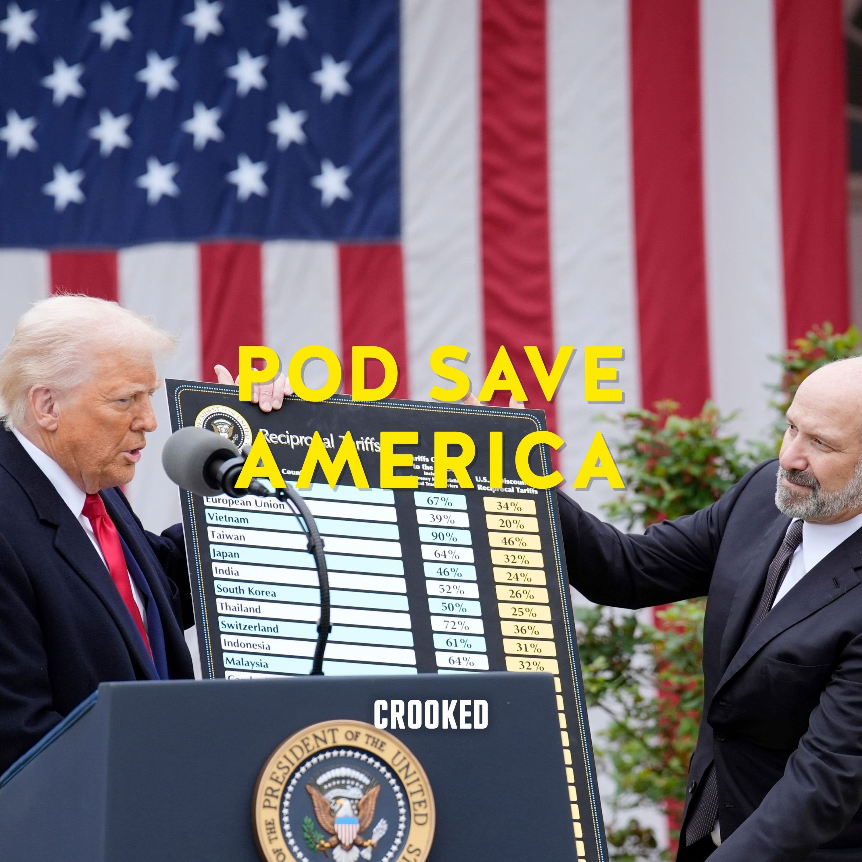 Pod Save America podcast cover art