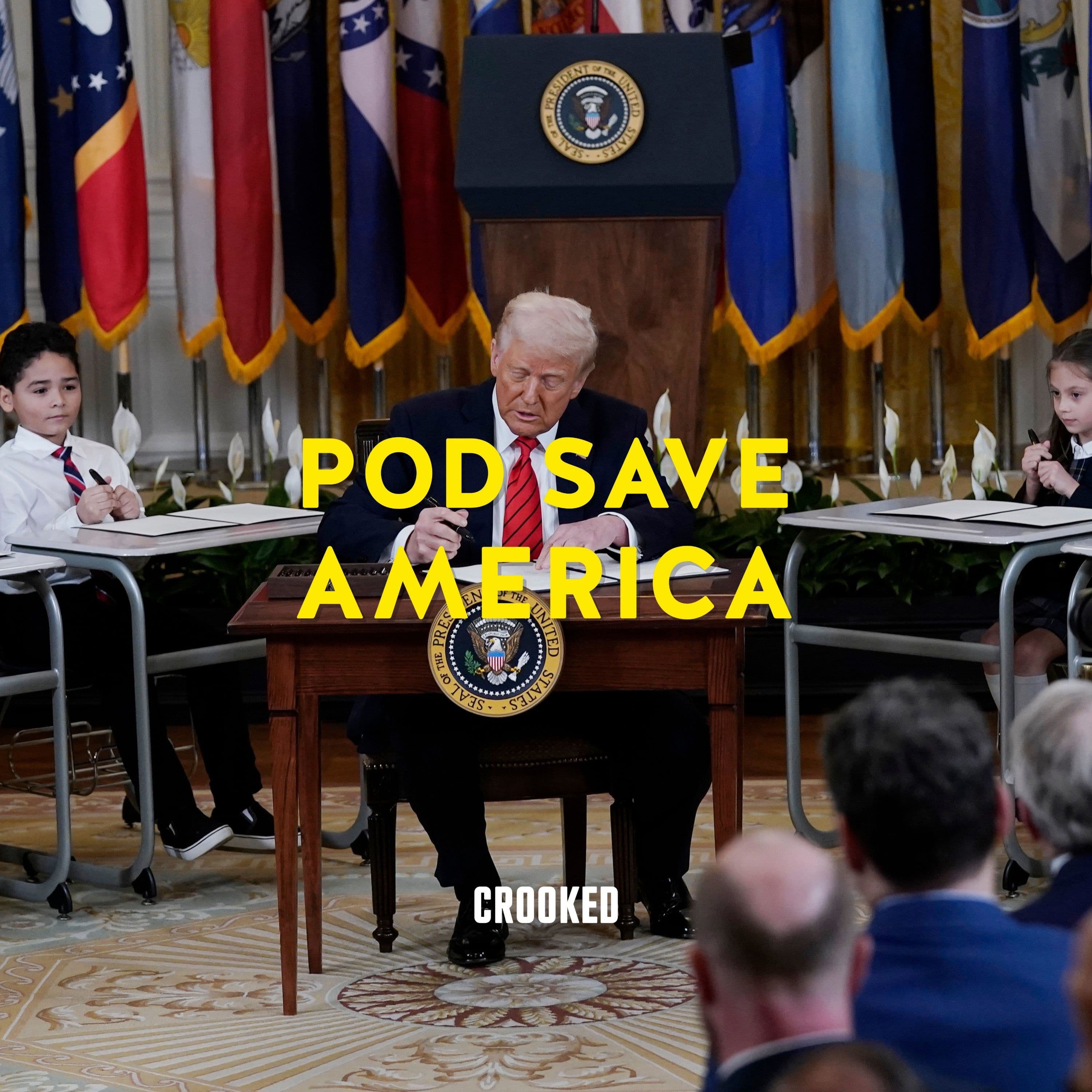 Pod Save America podcast cover art