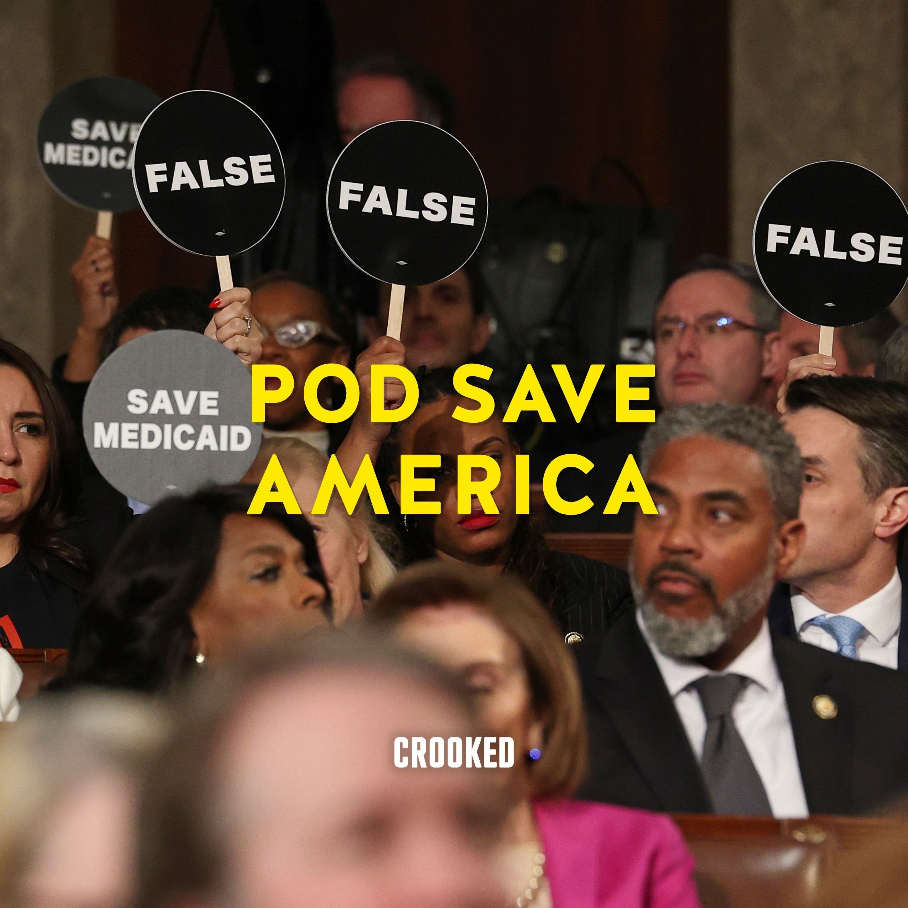 Pod Save America podcast cover art