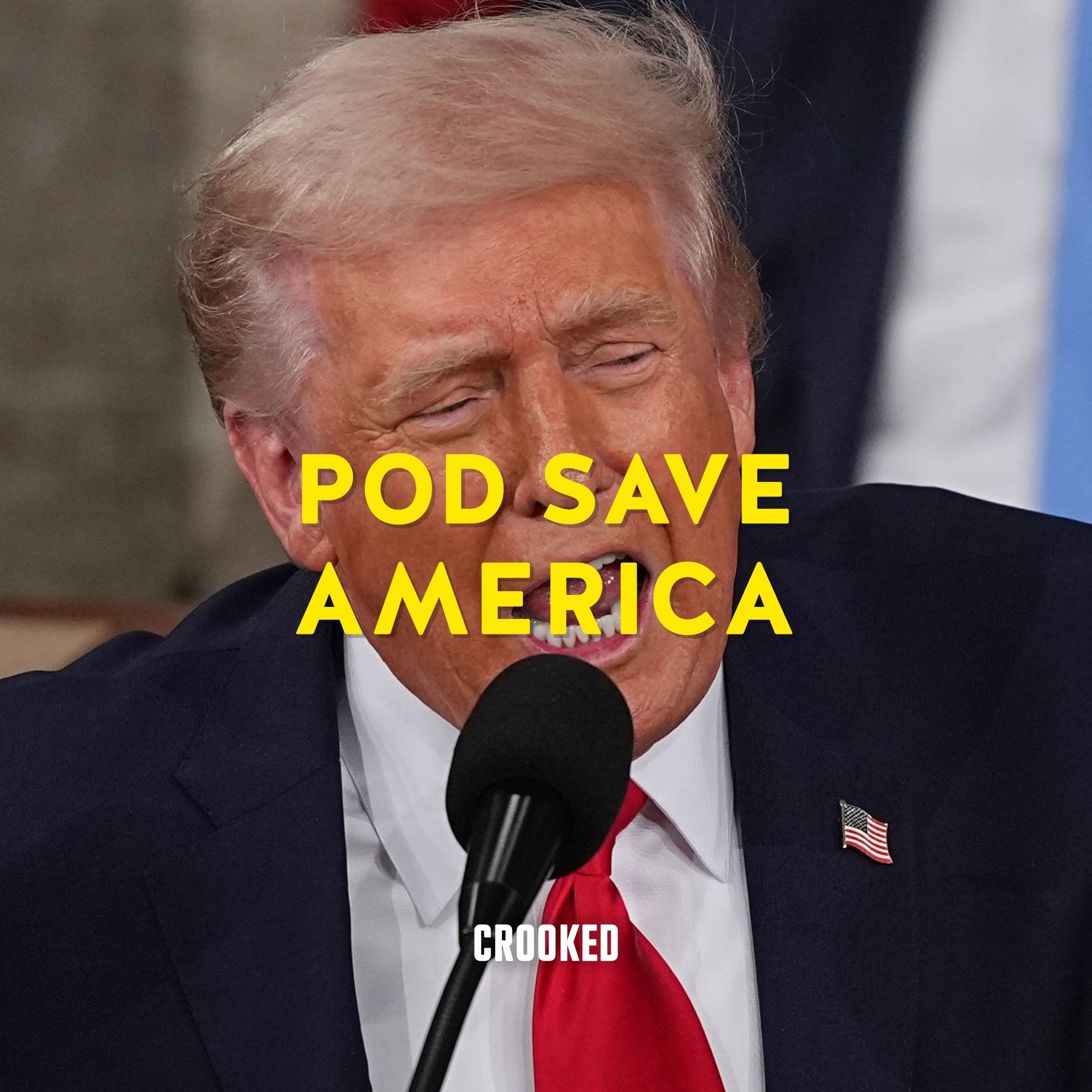 Pod Save America podcast cover art