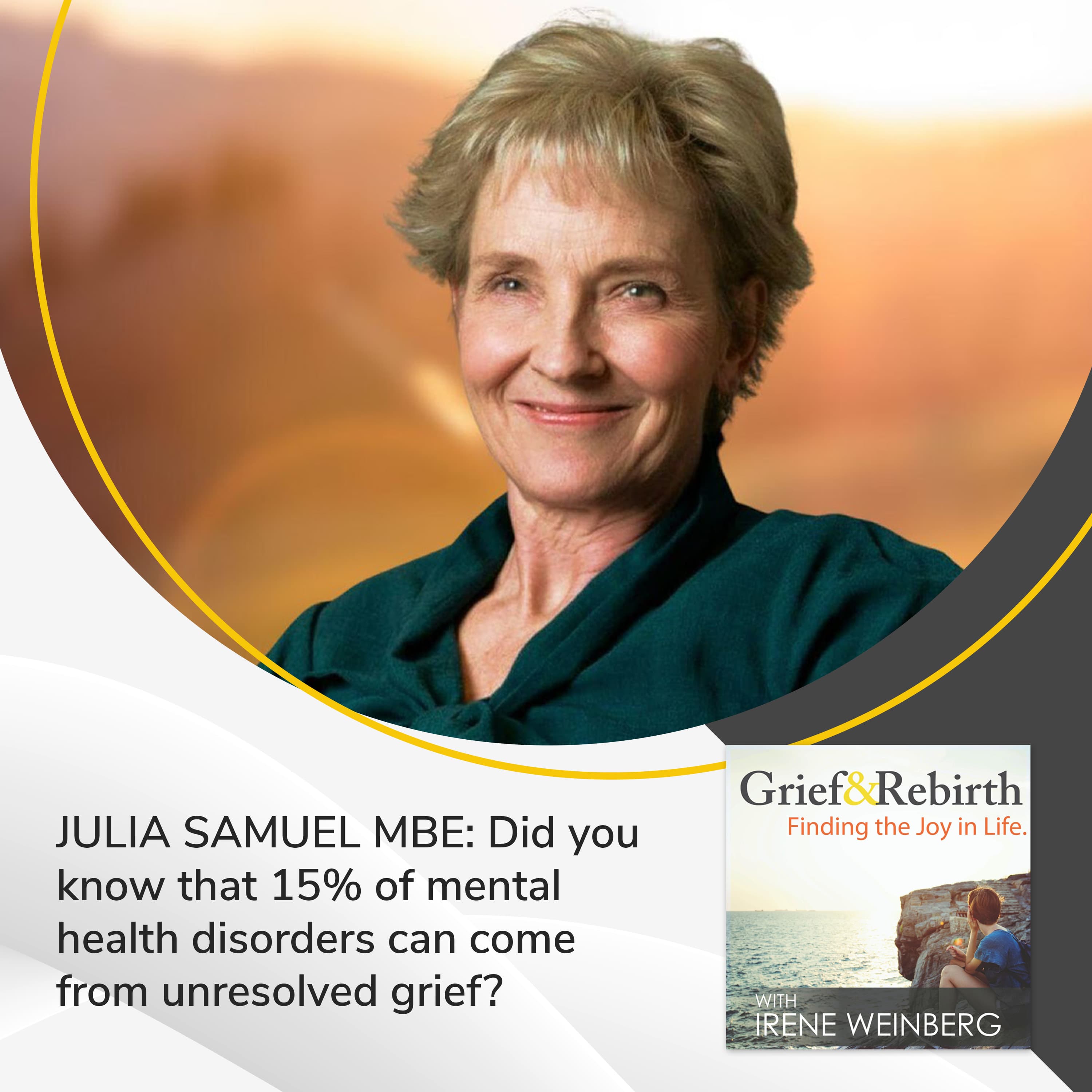 Grief and Rebirth: Finding the Joy in Life podcast cover art