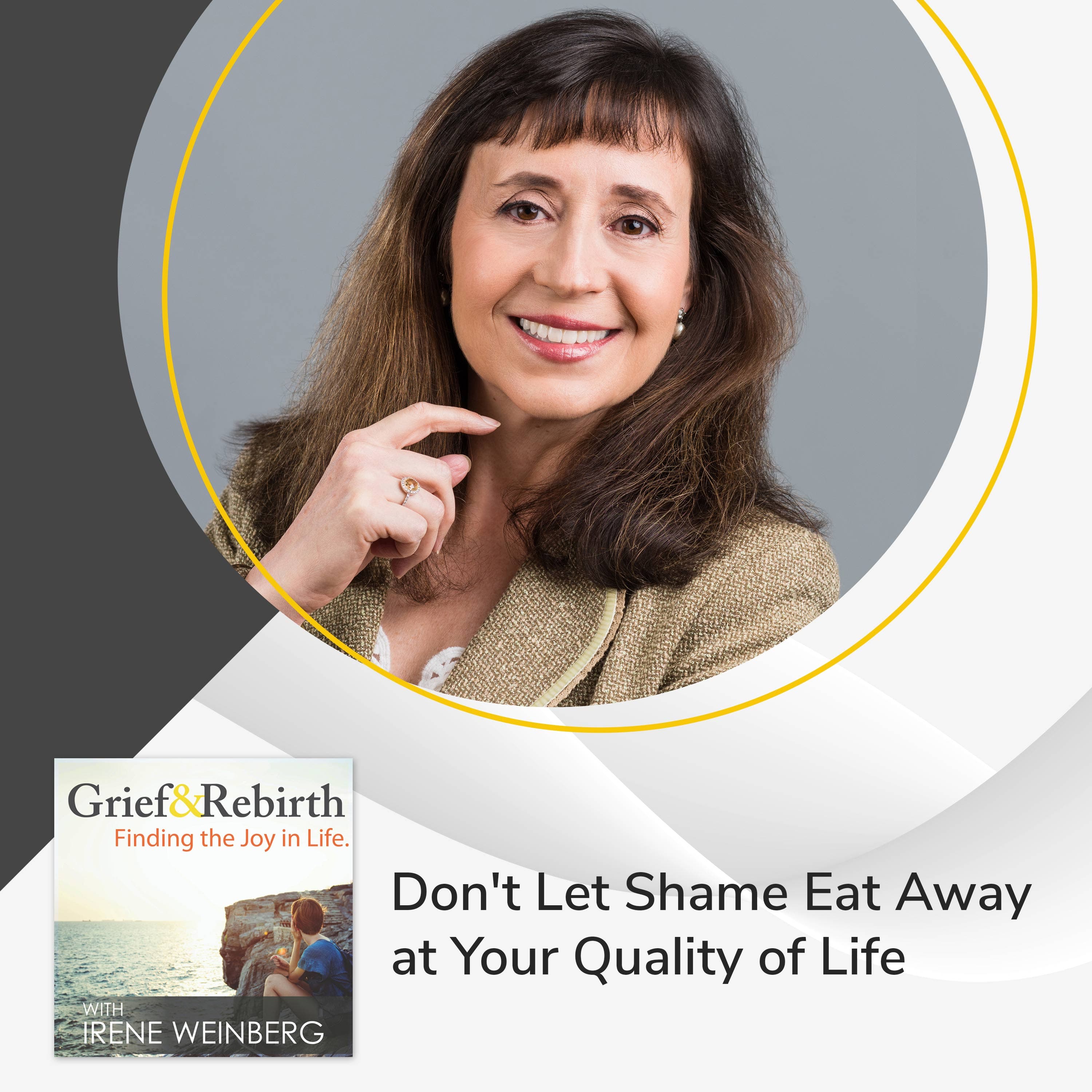 Grief and Rebirth: Finding the Joy in Life podcast cover art