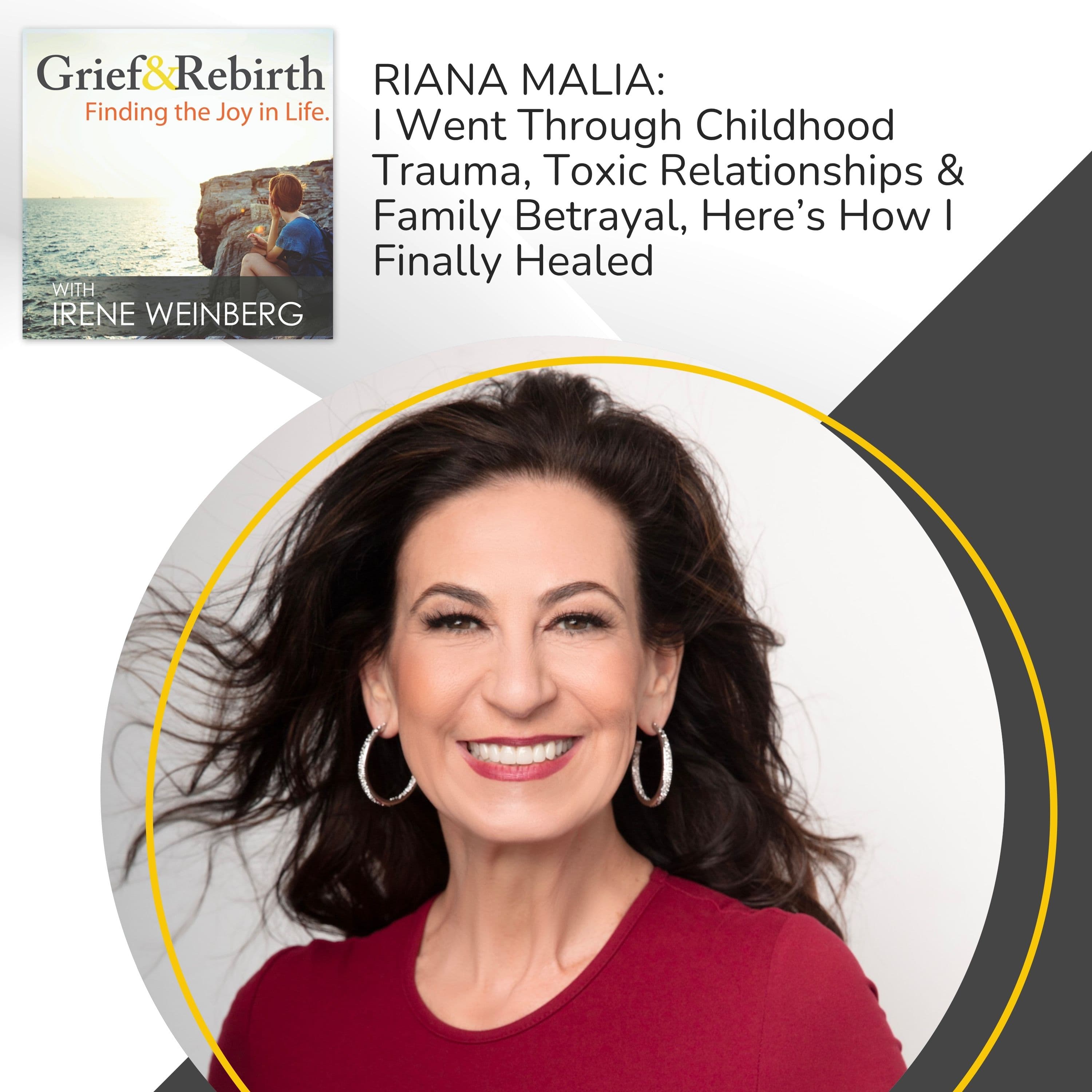 Grief and Rebirth: Finding the Joy in Life podcast cover art