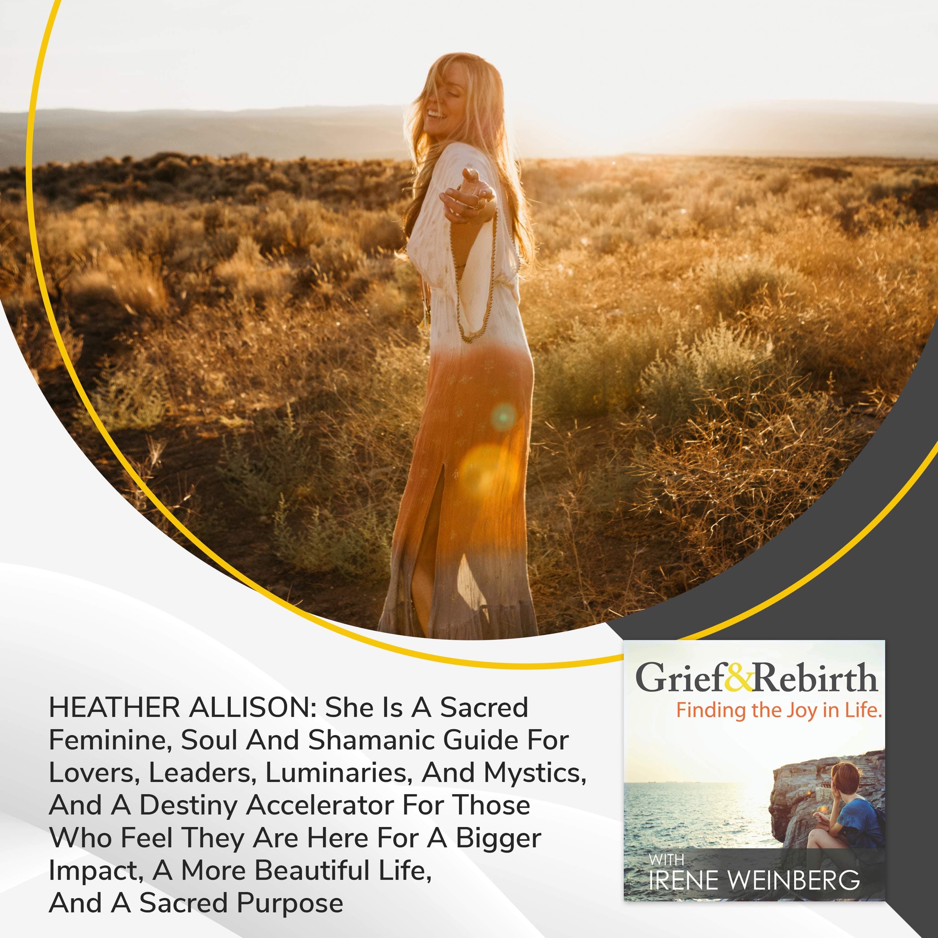 Grief and Rebirth: Finding the Joy in Life podcast cover art