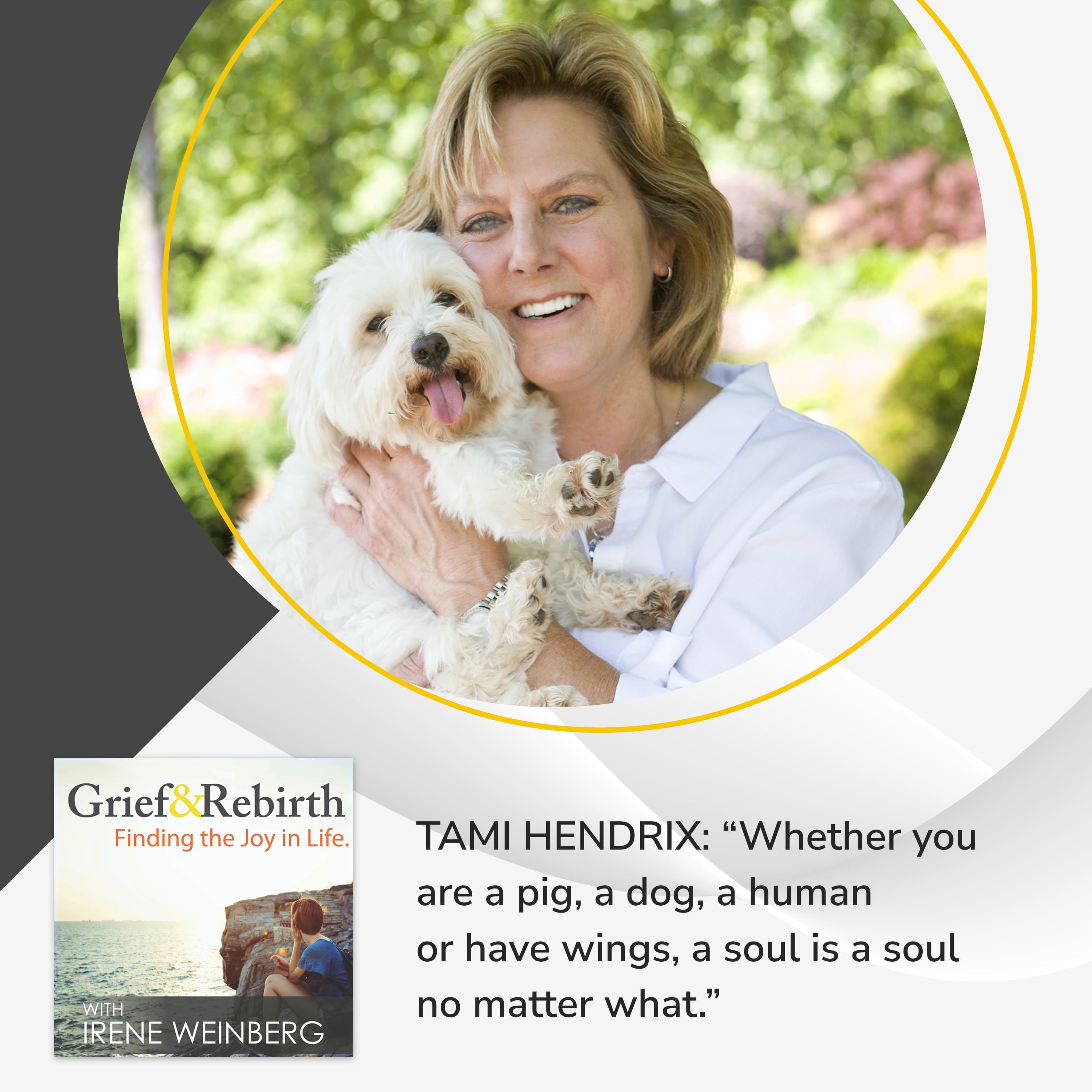 Grief and Rebirth: Finding the Joy in Life podcast cover art