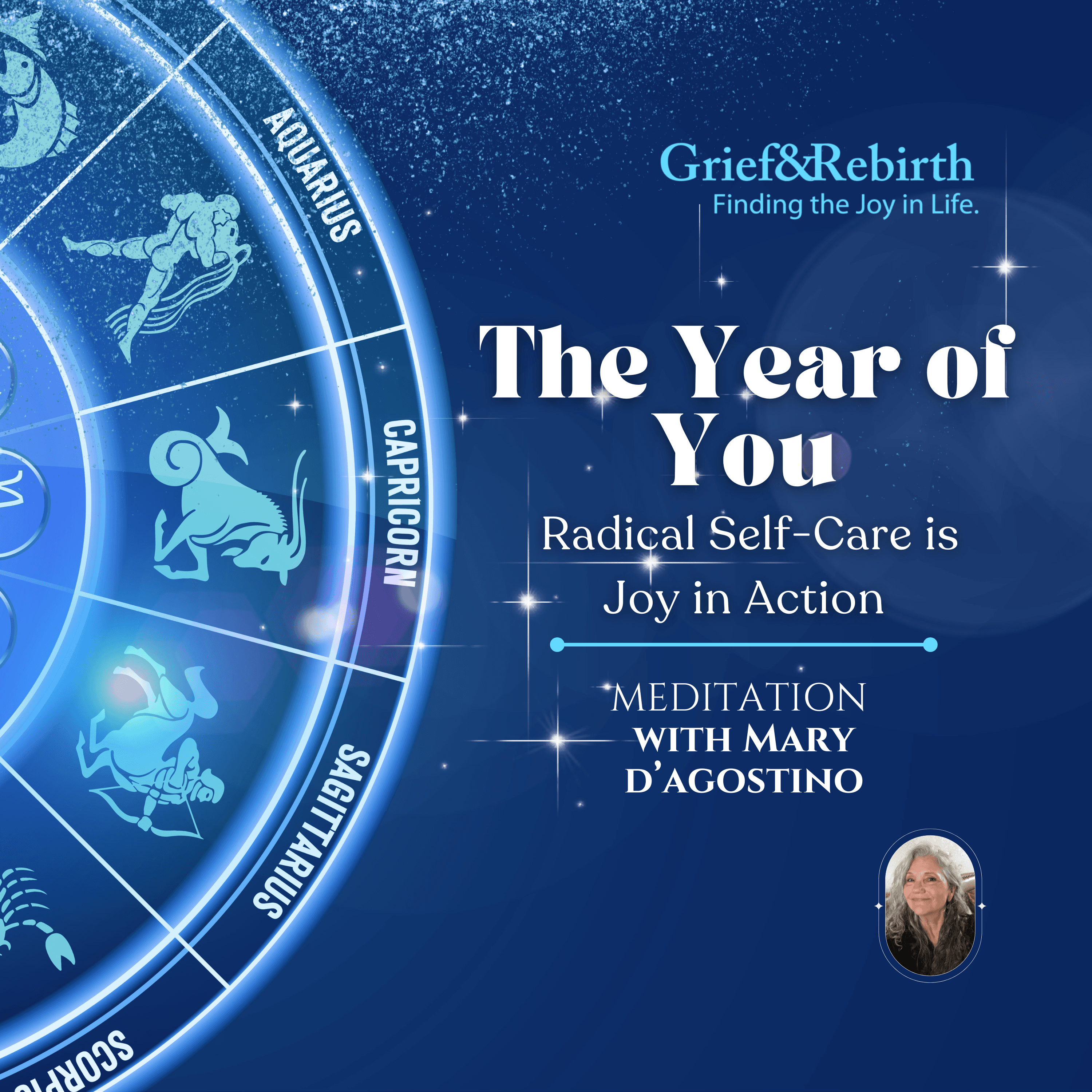 Grief and Rebirth: Finding the Joy in Life podcast cover art