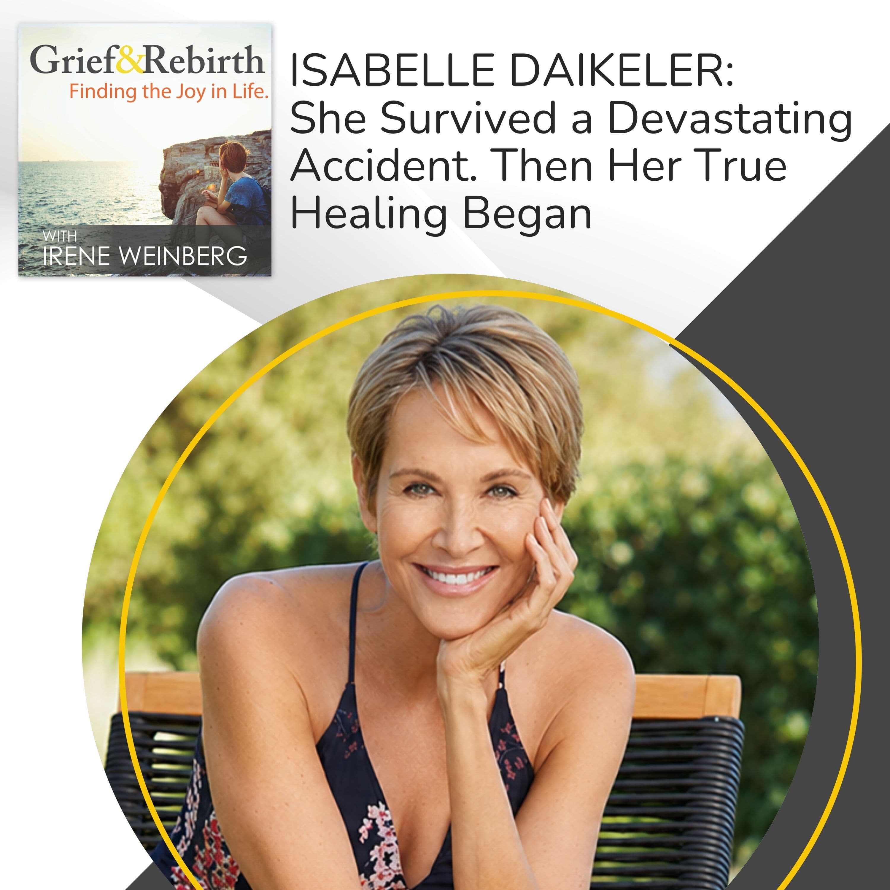 Grief and Rebirth: Finding the Joy in Life podcast cover art