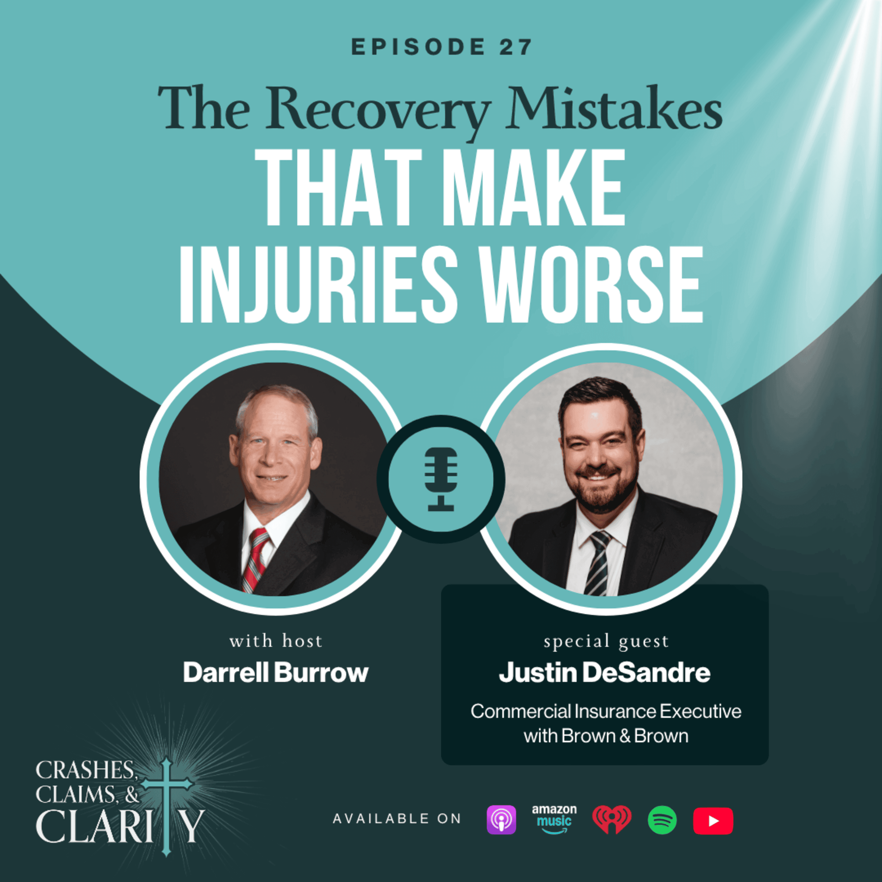Crashes, Claims & Clarity podcast cover art