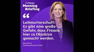 The Pioneer Morning Briefing - Nachrichten aus Politik und Wirtschaft podcast cover art