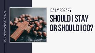 Daily Rosary Meditations | Catholic Prayers podcast cover art