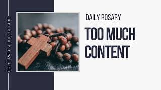 Daily Rosary Meditations | Catholic Prayers podcast cover art