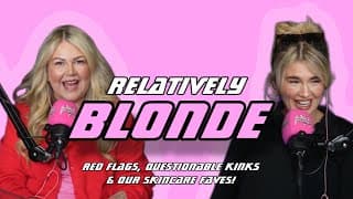 Relatively Blonde podcast cover art