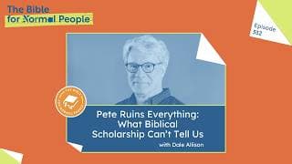 The Bible For Normal People podcast cover art