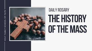 Daily Rosary Meditations | Catholic Prayers podcast cover art