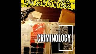 Criminology podcast cover art