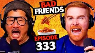 Bad Friends podcast cover art