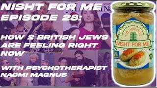 Nisht For Me podcast cover art