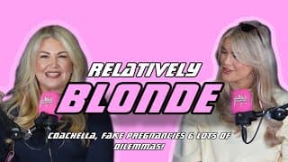 Relatively Blonde podcast cover art