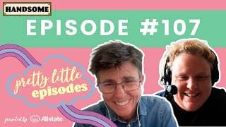 Handsome podcast cover art