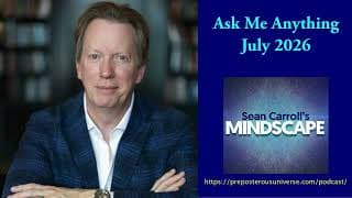 Sean Carroll's Mindscape: Science, Society, Philosophy, Culture, Arts, and Ideas podcast cover art