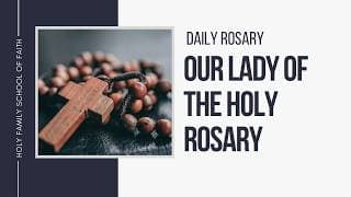 Daily Rosary Meditations | Catholic Prayers podcast cover art