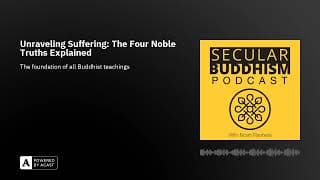 Secular Buddhism podcast cover art