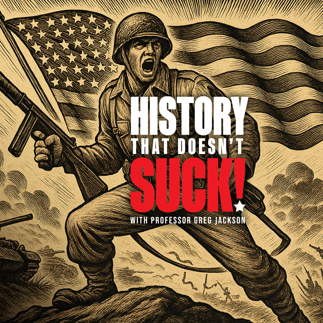 History That Doesn't Suck podcast cover art