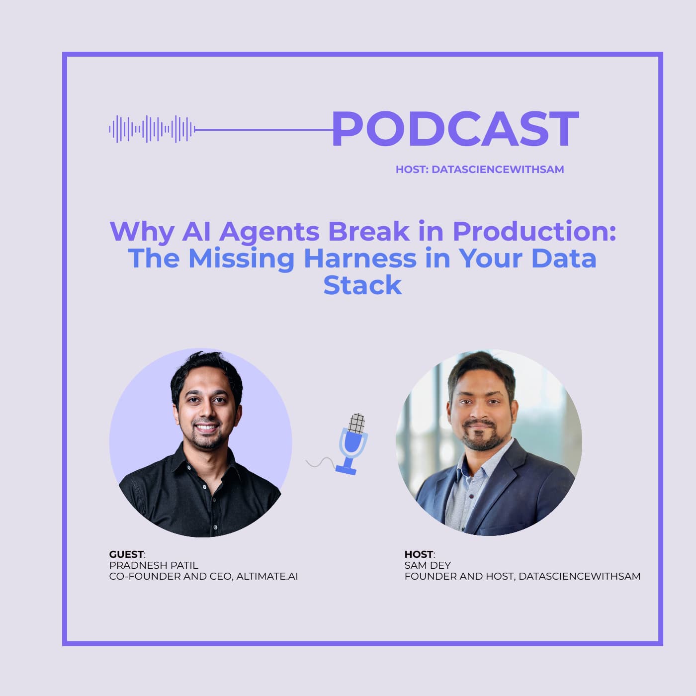 Data Science With Sam podcast cover art