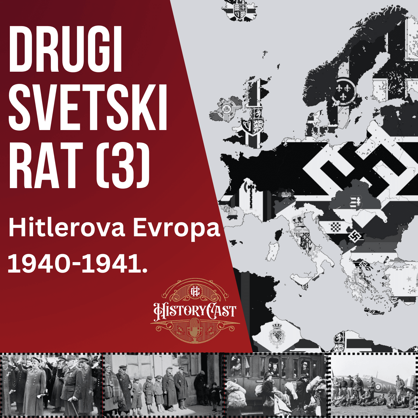 HistoryCast podcast cover art