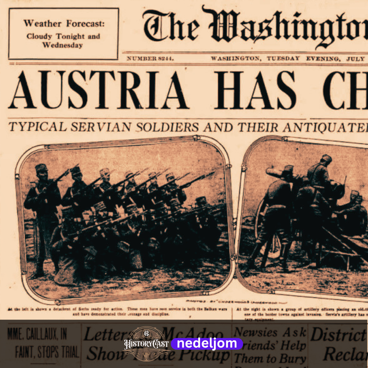 HistoryCast podcast cover art