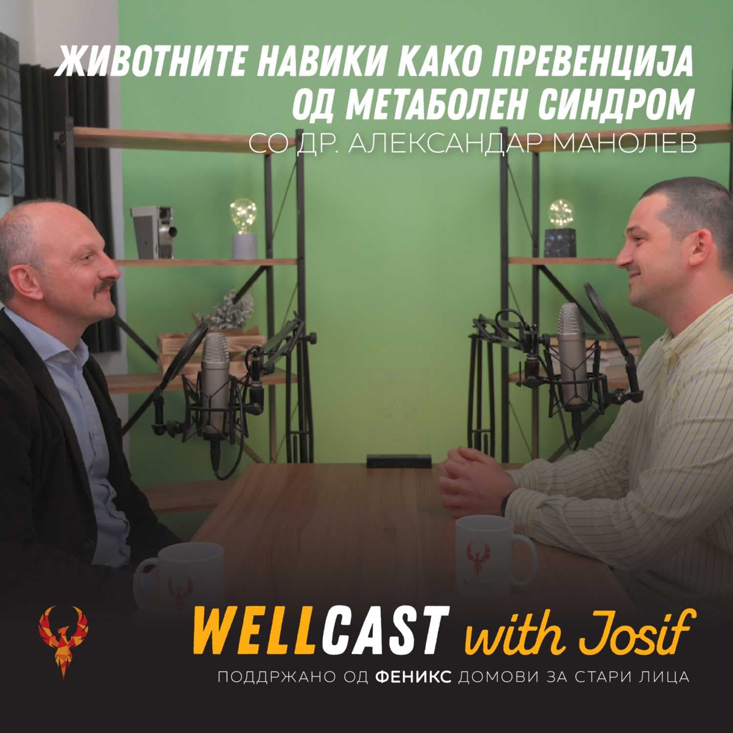 Wellcast with Josif podcast cover art