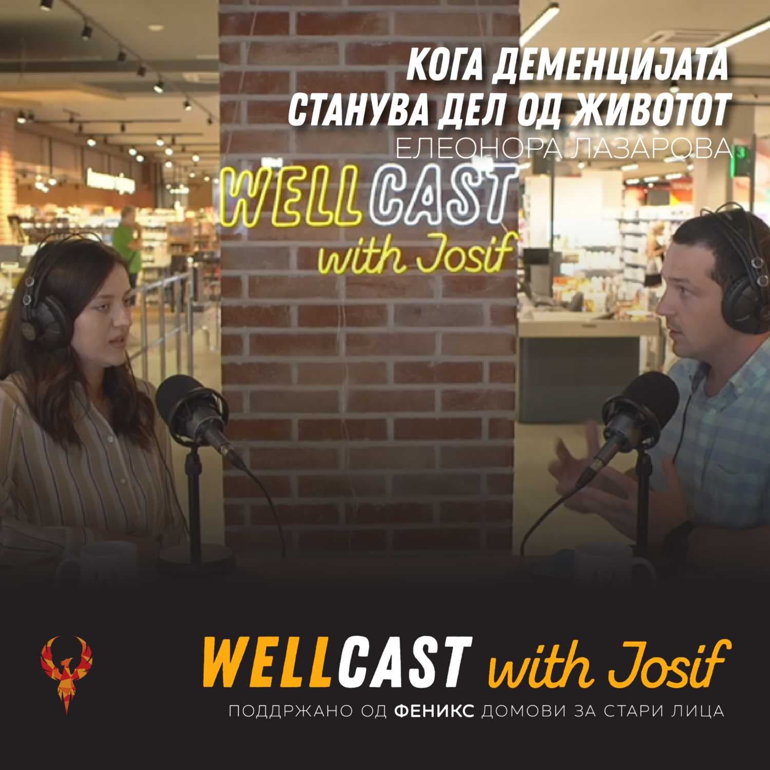 Wellcast with Josif podcast cover art