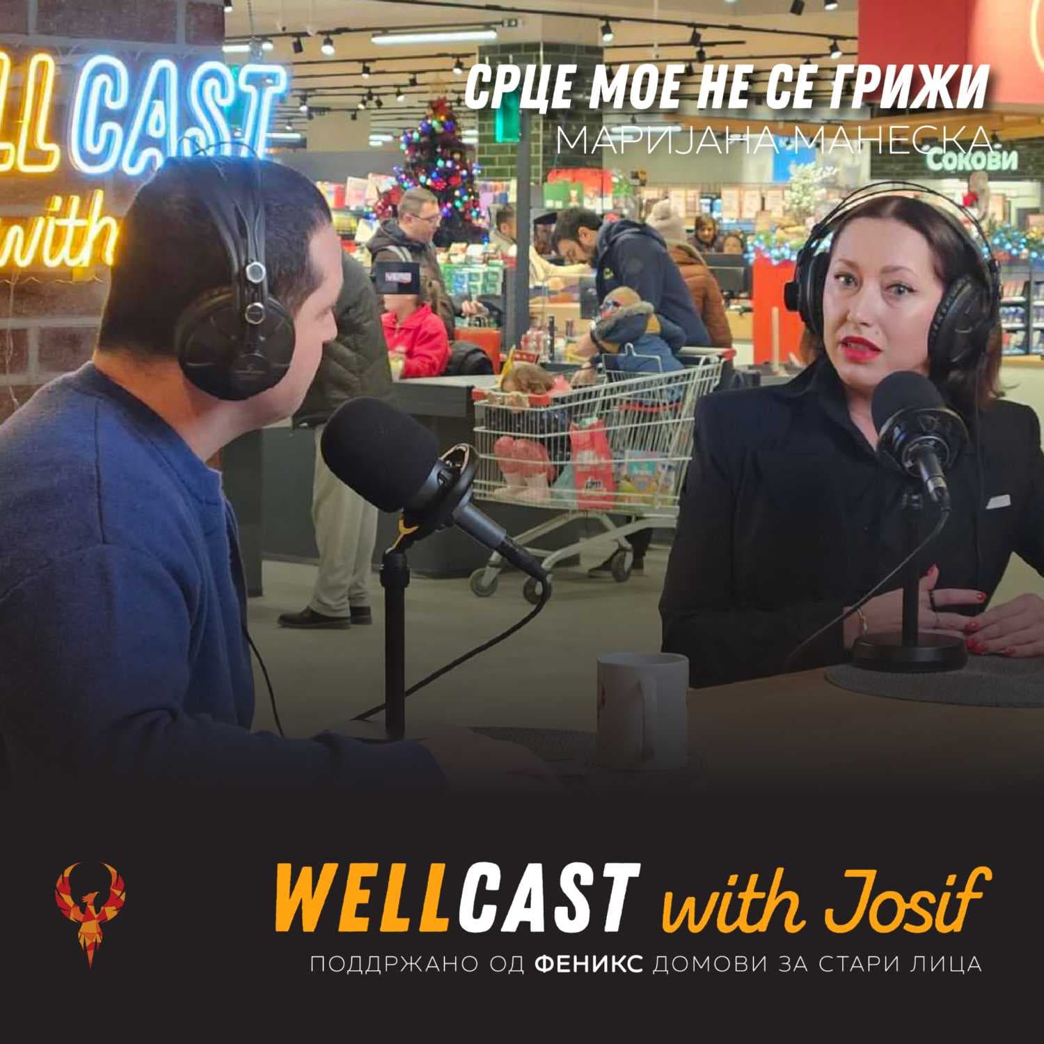Wellcast with Josif podcast cover art