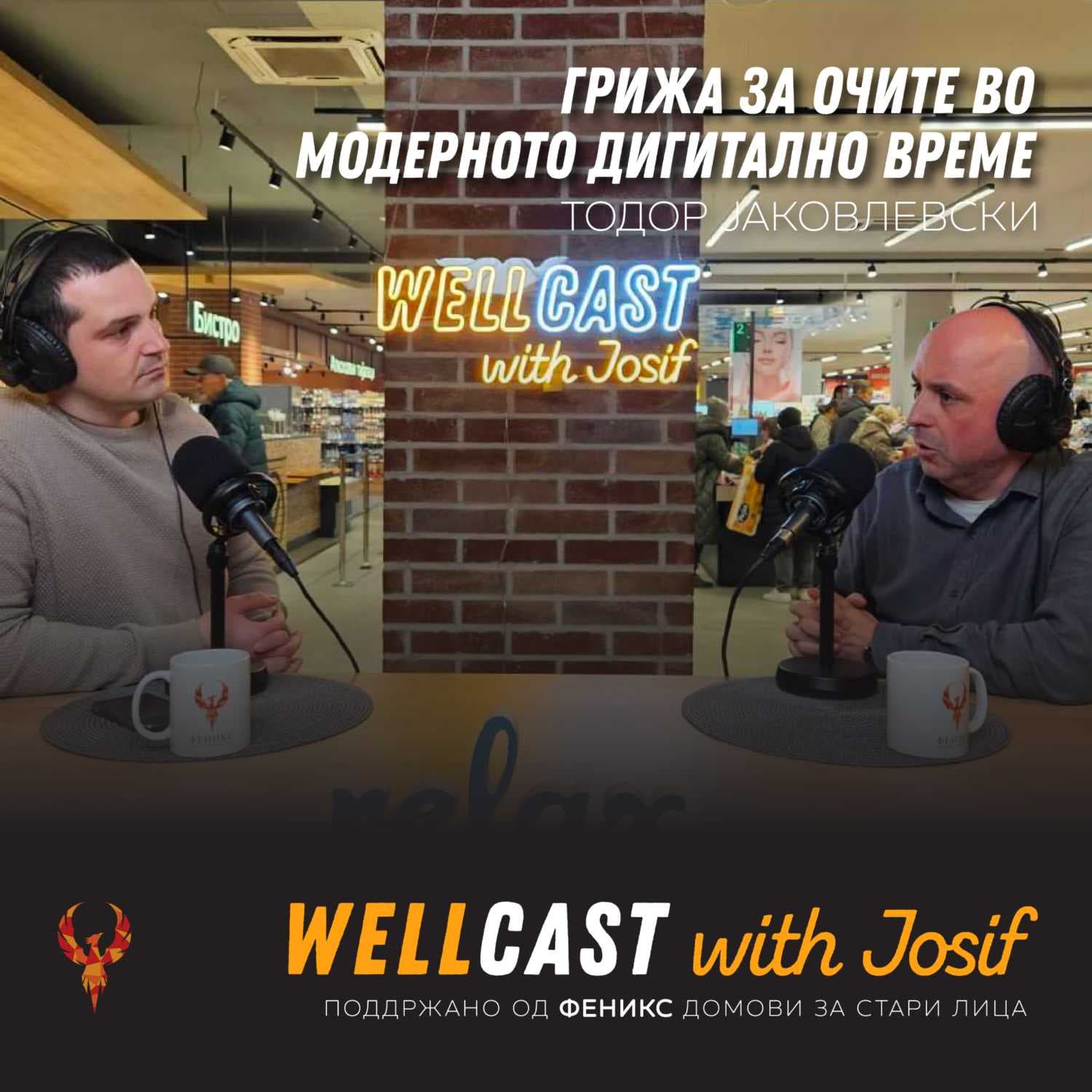 Wellcast with Josif podcast cover art