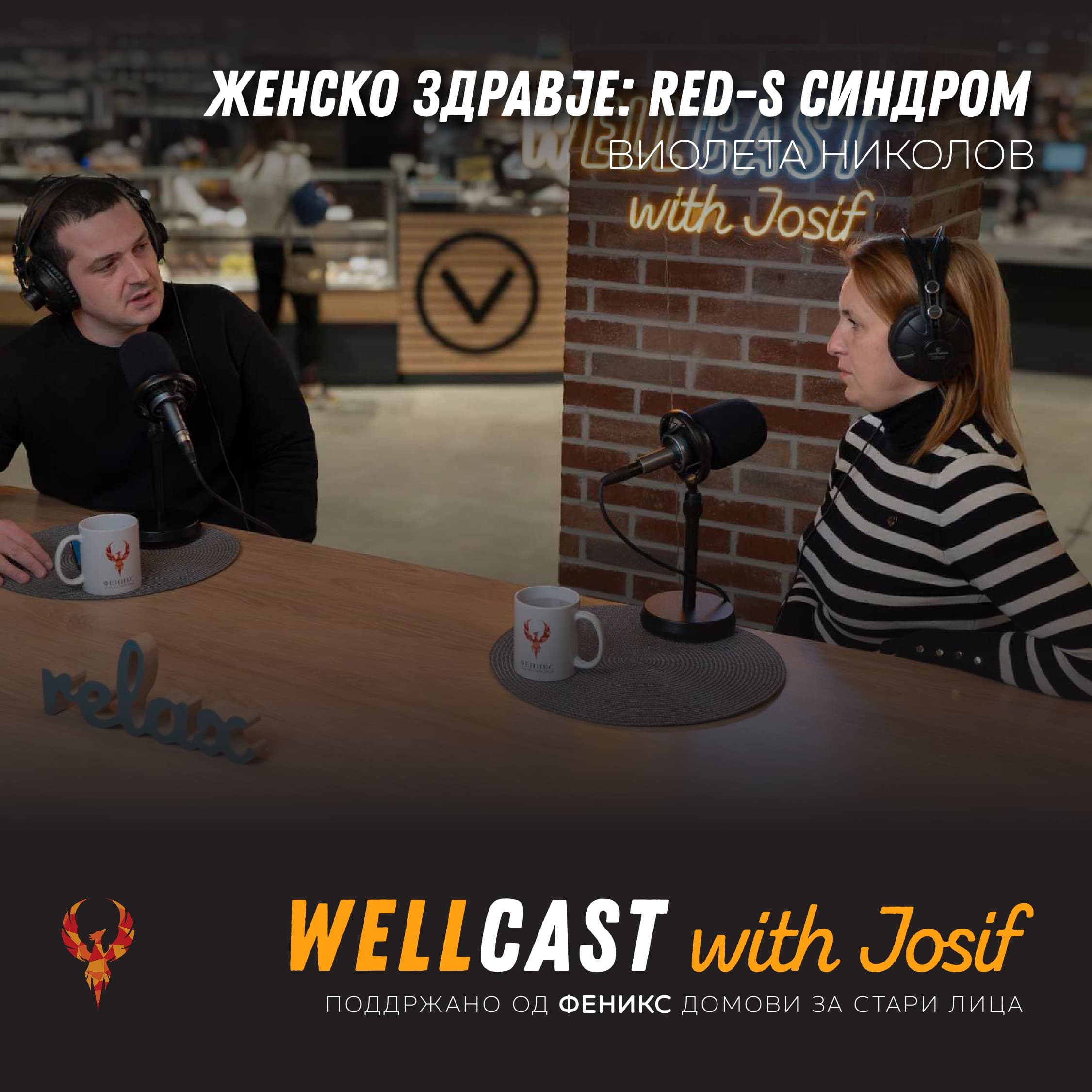 Wellcast with Josif podcast cover art