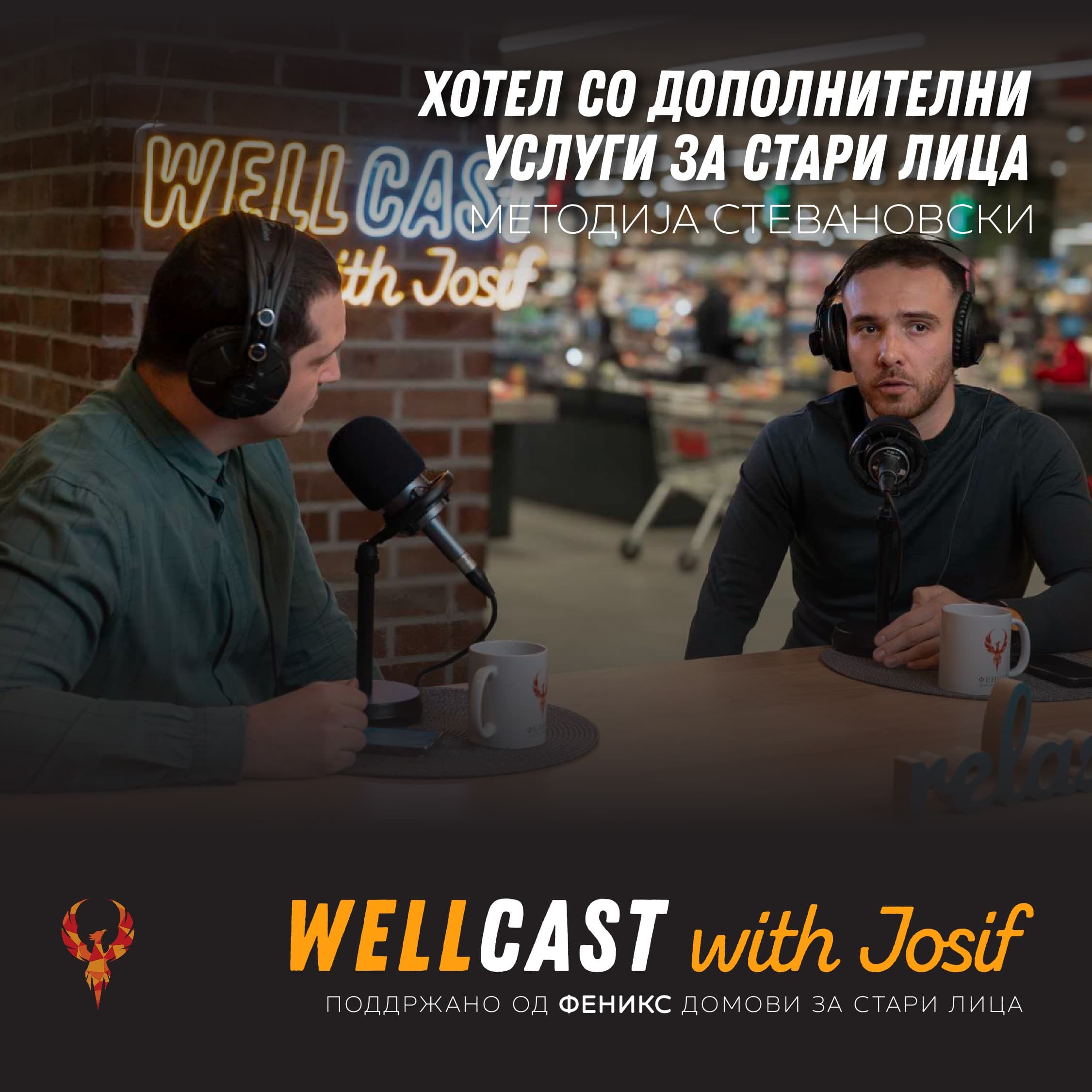Wellcast with Josif podcast cover art