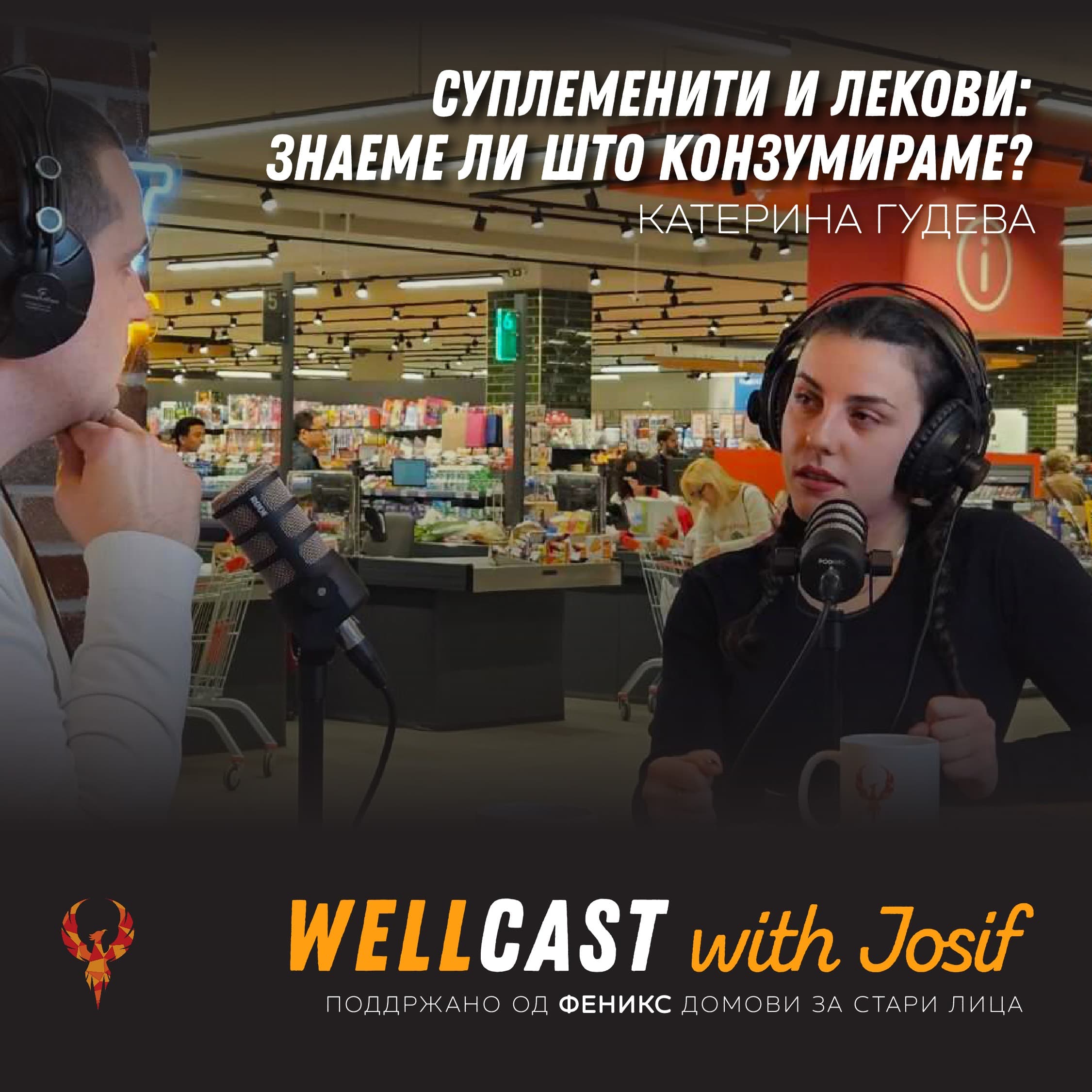 Wellcast with Josif podcast cover art
