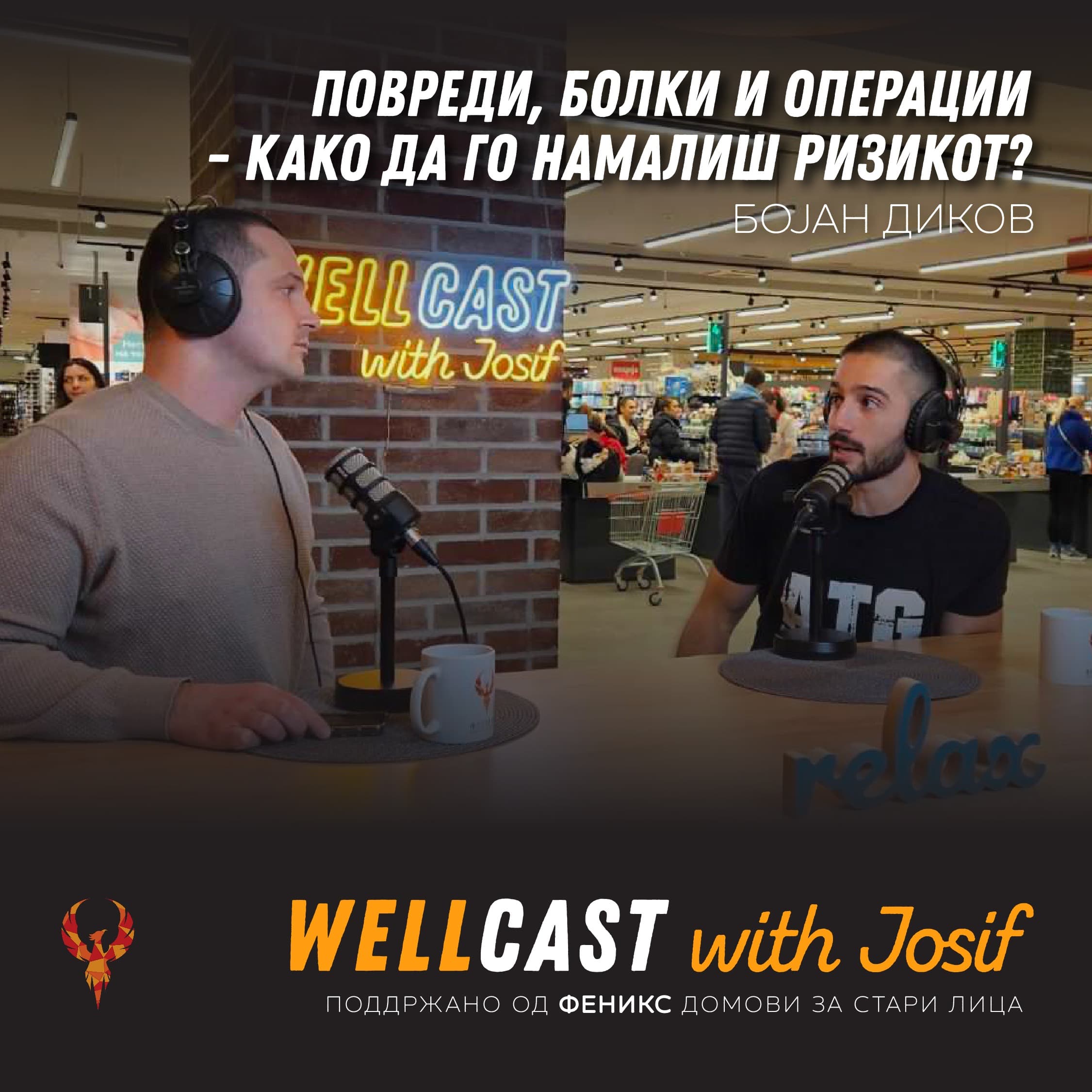 Wellcast with Josif podcast cover art