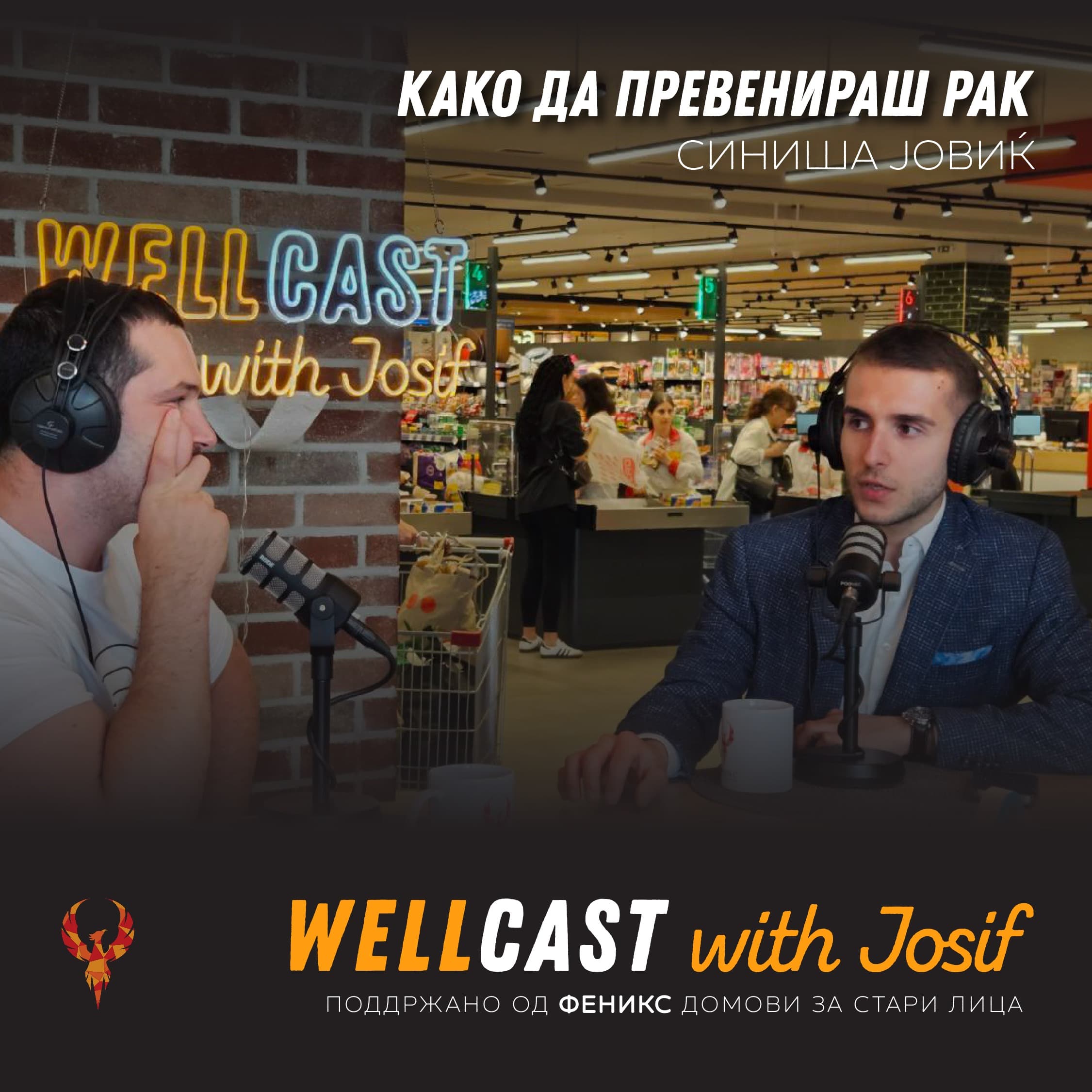Wellcast with Josif podcast cover art
