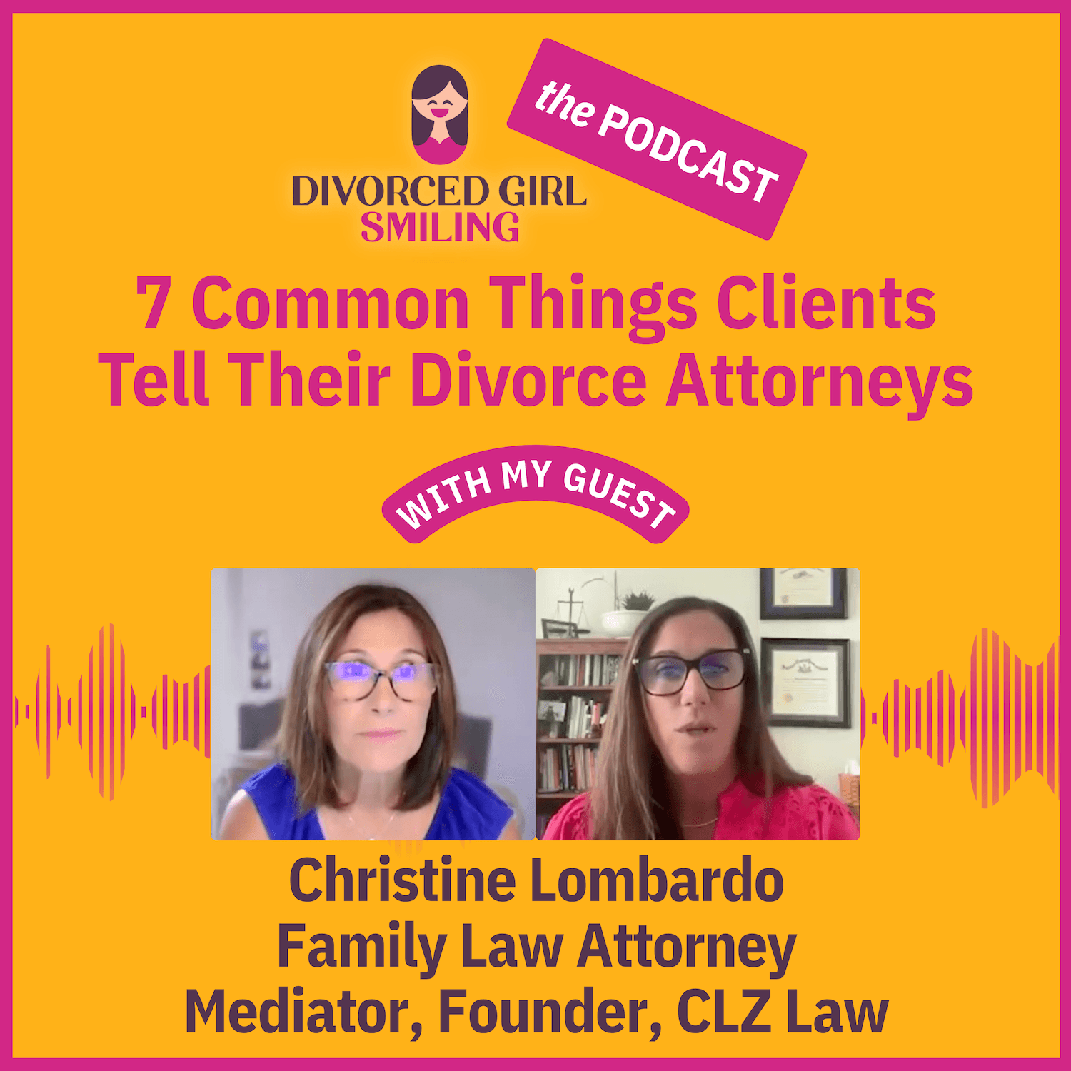 The Divorced Girl Smiling Podcast cover art
