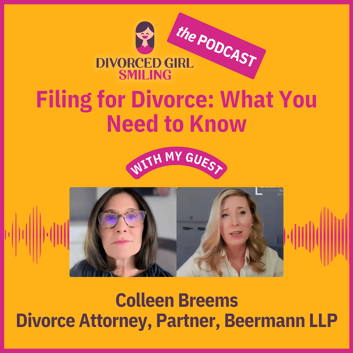 The Divorced Girl Smiling Podcast cover art